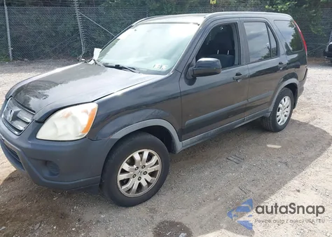 2006 Honda Cr-V Ex из США, поврежденный, VIN JHLRD788X6C040742